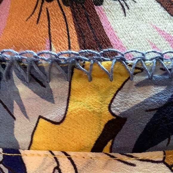 NWT Johnny Was Floral Silk Blouse - Picture 5 of 9